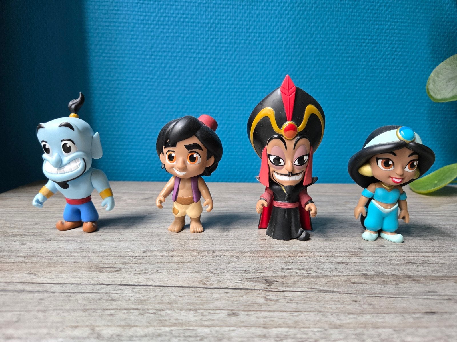 Disney funko alladin set van 4, Ophalen of Verzenden, Overige figuren, Zo goed als nieuw, Beeldje of Figuurtje