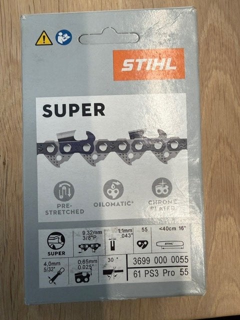 Stihl Ketting voor kettingzaag, Doe-het-zelf en Bouw, Ophalen, Nieuw, Kettingzaag, Stihl