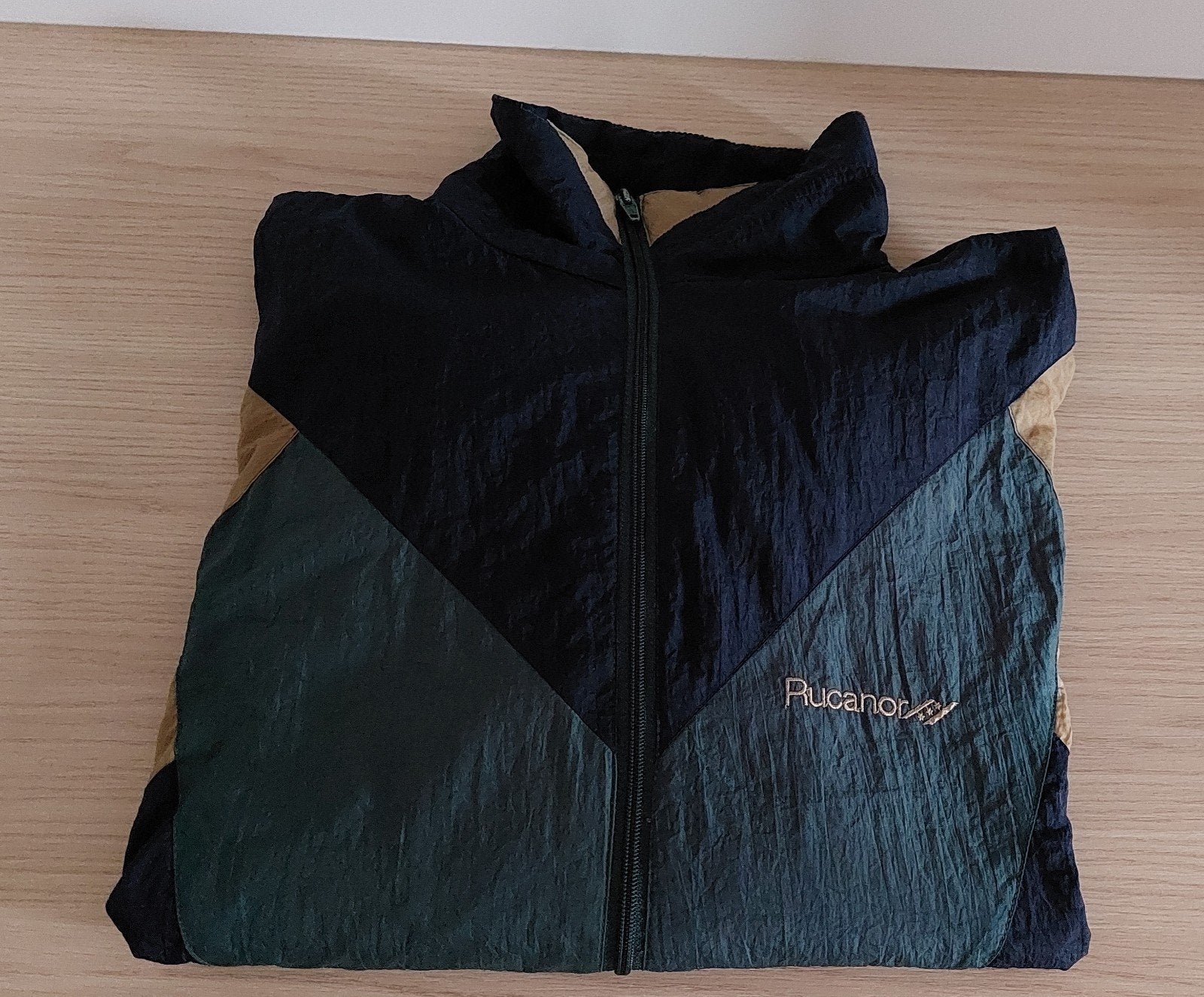 Mooie, degelijke trainingsvest - Rucanor, Kleding | Heren, Maat 52/54 (L), Blauw, Ophalen of Verzenden, Zo goed als nieuw
