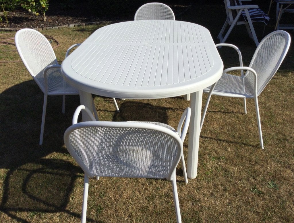 Tuinstel, Jardin & Terrasse, Ensembles de jardin, Enlèvement, Comme neuf, Salons de jardin