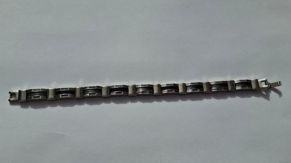 Bracelet en acier inoxydable pour homme, parfait état, Enlèvement ou Envoi