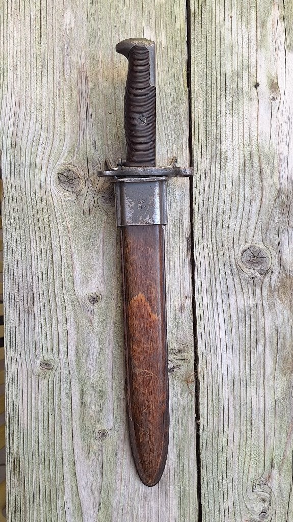 Baïonnette Garand avec fourreau danois., Enlèvement ou Envoi