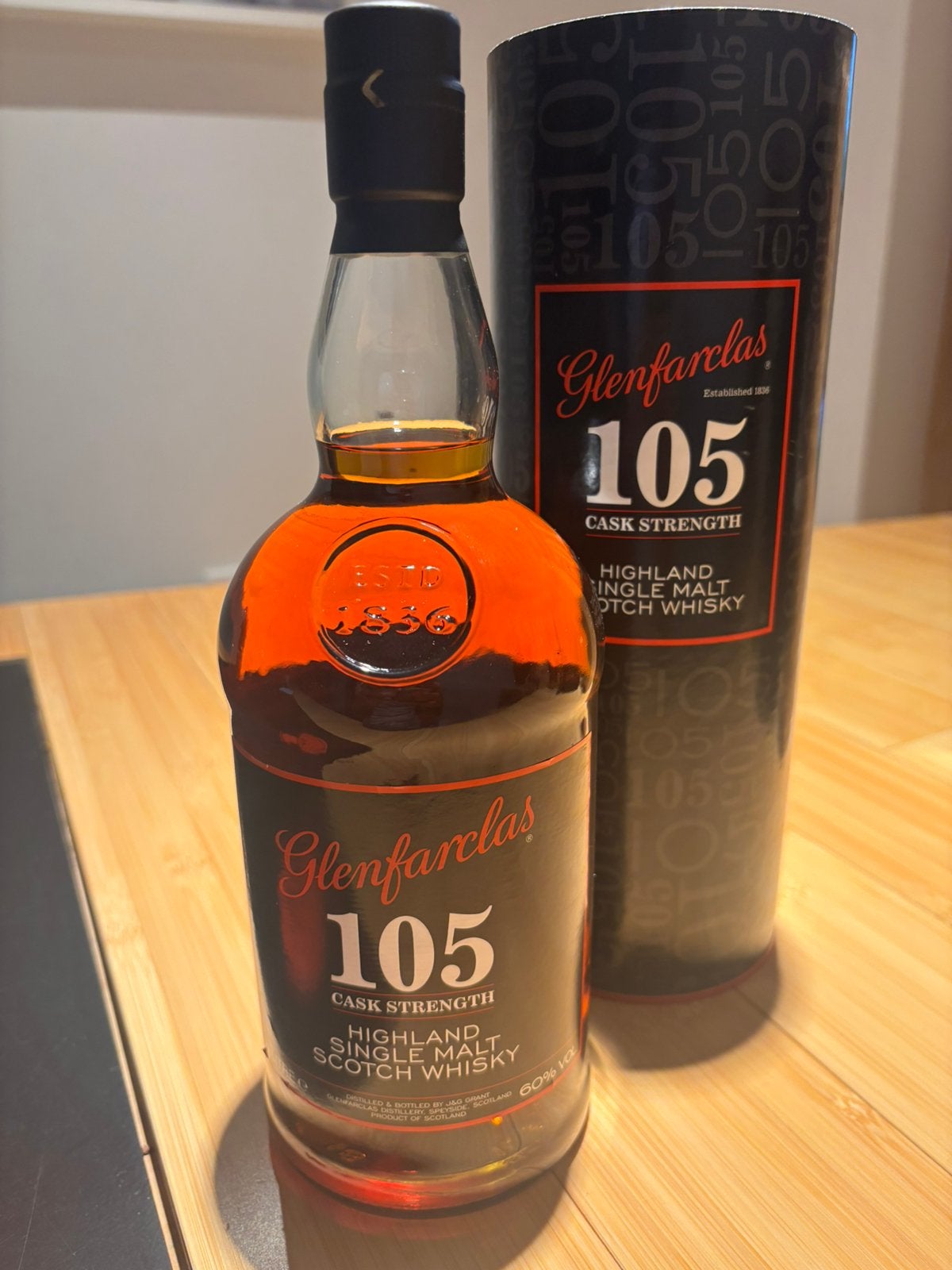 Glenfarclas 105 Cask Strength, Verzamelen, Wijnen, Ophalen of Verzenden, Nieuw