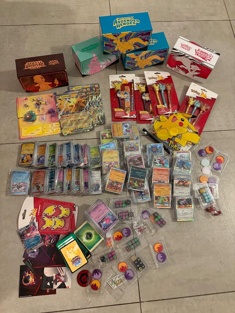 Pokemon lot, Ophalen, Zo goed als nieuw, Meerdere kaarten
