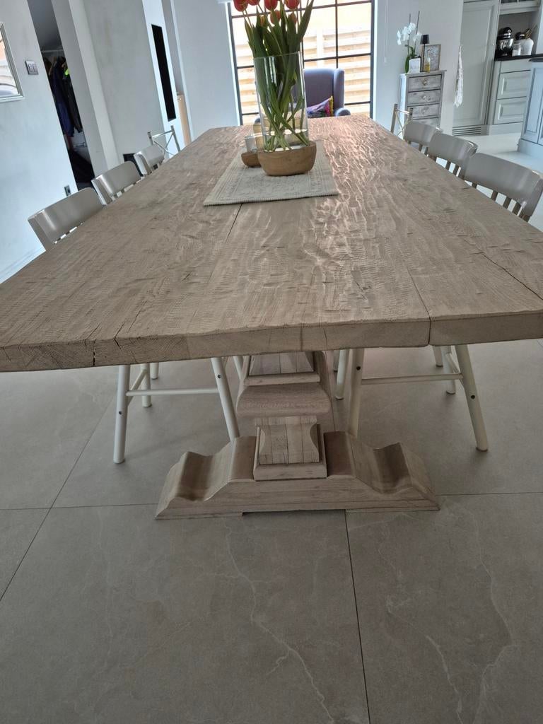 Eiken tafel, Huis en Inrichting, Tafels | Eettafels, Ophalen