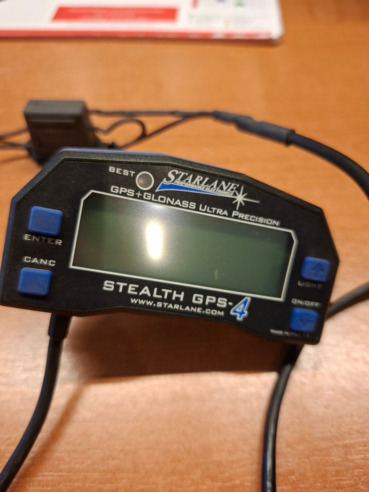 Laptimer Starlane, Ophalen