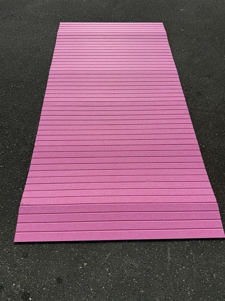 Roze mat 120 x 240 cm met plakstrips, Tuin en Terras, Deurmatten, Ophalen of Verzenden, Nieuw
