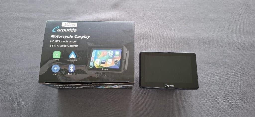 carpurure w502bs, Motos, Accessoires | Systèmes de navigation, Comme neuf, Enlèvement ou Envoi
