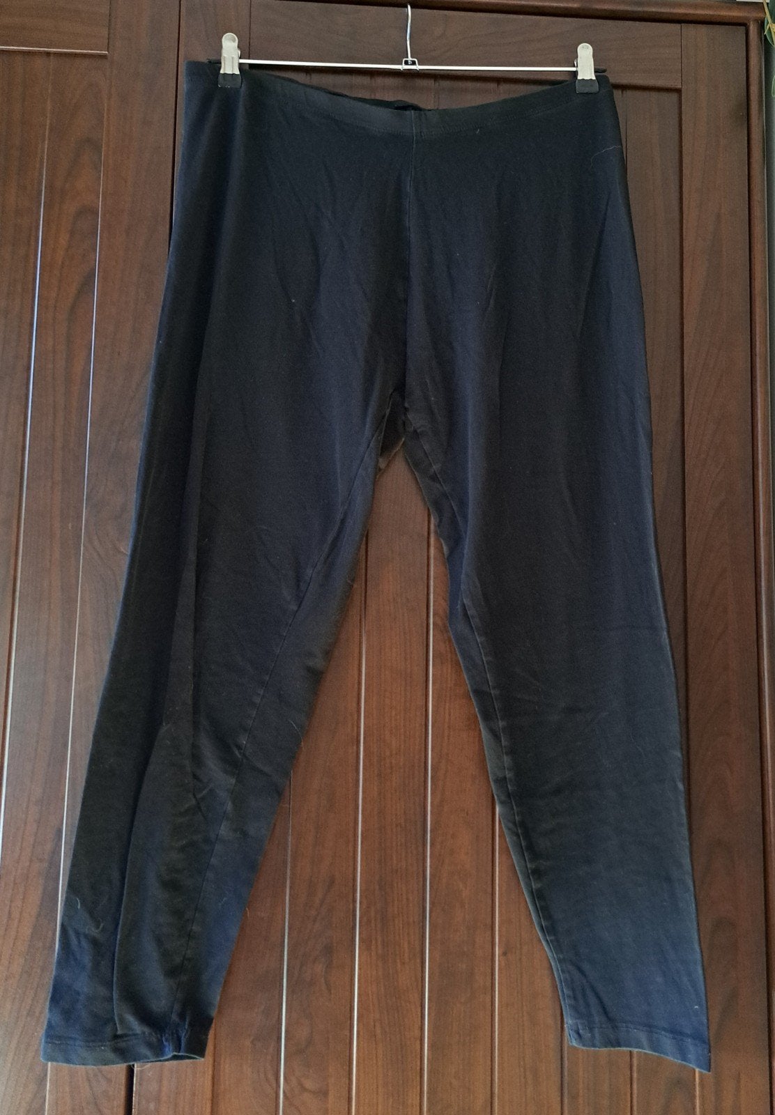 2 legging in maat 50, Verzenden, Zeeman, Zwart, Zo goed als nieuw