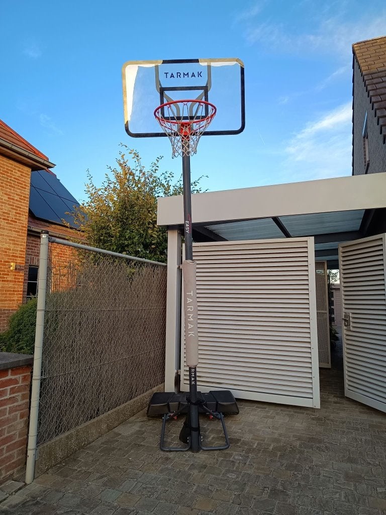 Basketbalpaal KIPSTA - verstelbaar van 2,20m tot 3,05m, Sport en Fitness, Ophalen, Gebruikt, Ring, Bord of Paal