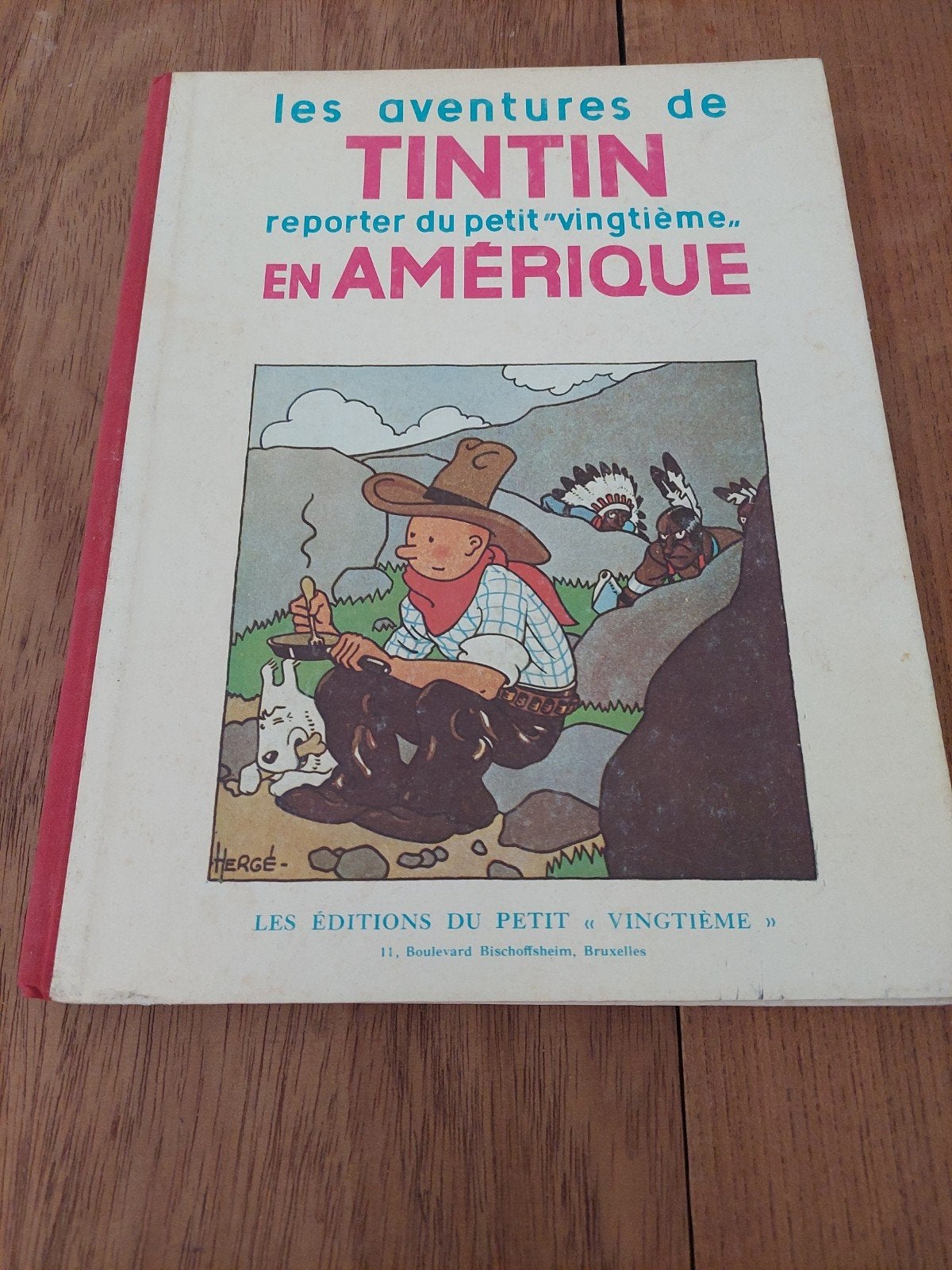 Tintin en Amérique fac-similé de l'édition de 1932, Livres, Enlèvement ou Envoi