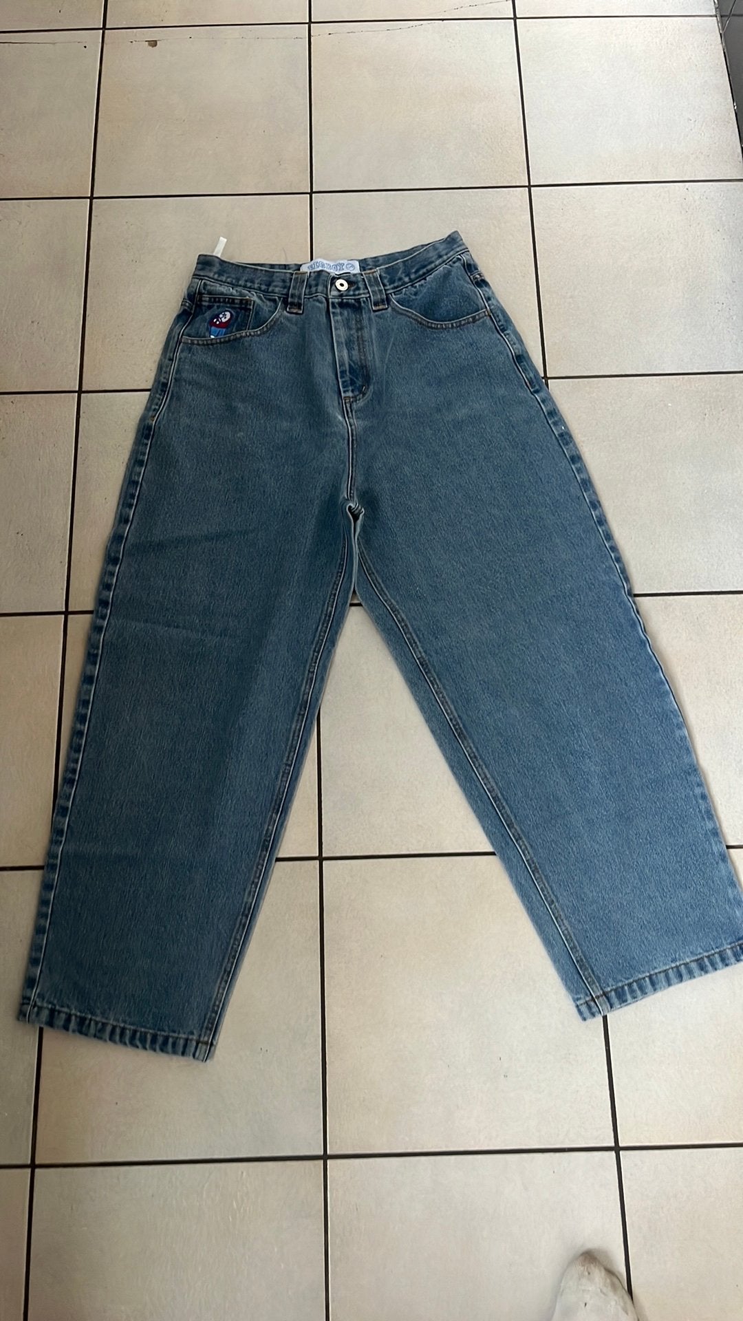 Bigboy broek, Kleding | Heren, Broeken en Pantalons, Ophalen of Verzenden, Zo goed als nieuw, Maat 46 (S) of kleiner, Blauw