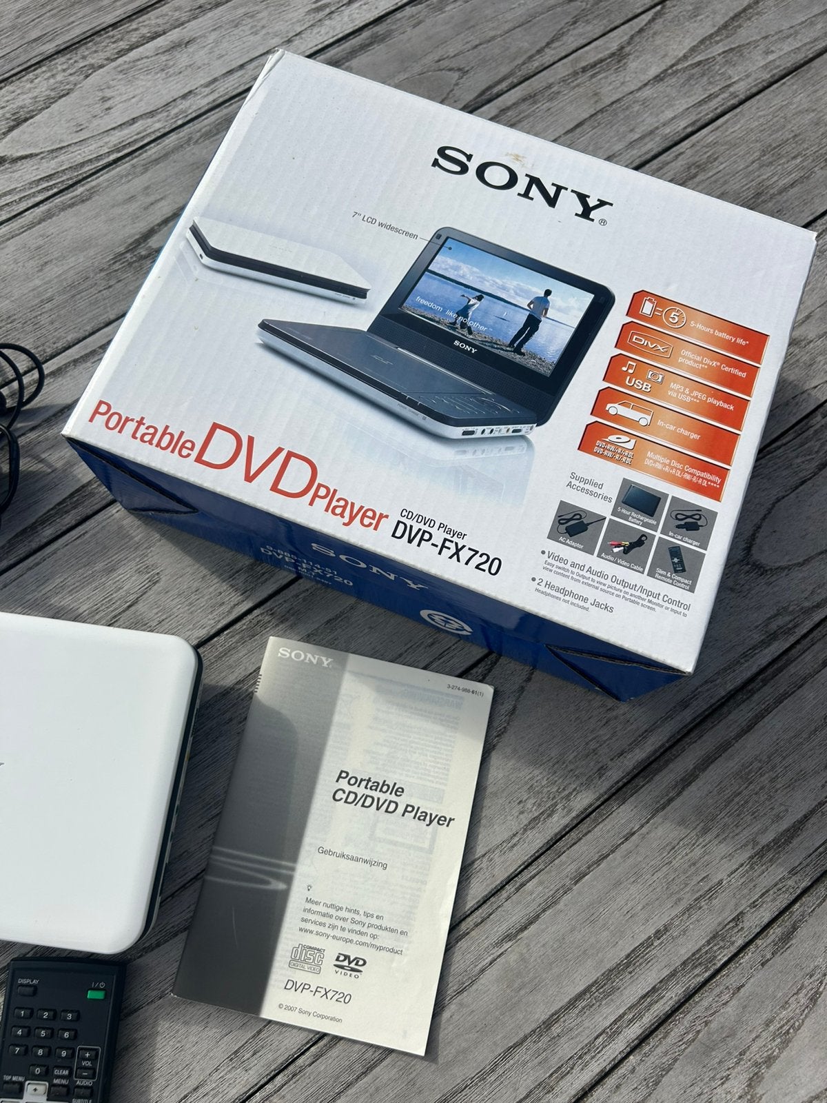 Draagbare DVD speler Sony, Ophalen of Verzenden, Zo goed als nieuw, Sony, Draagbaar