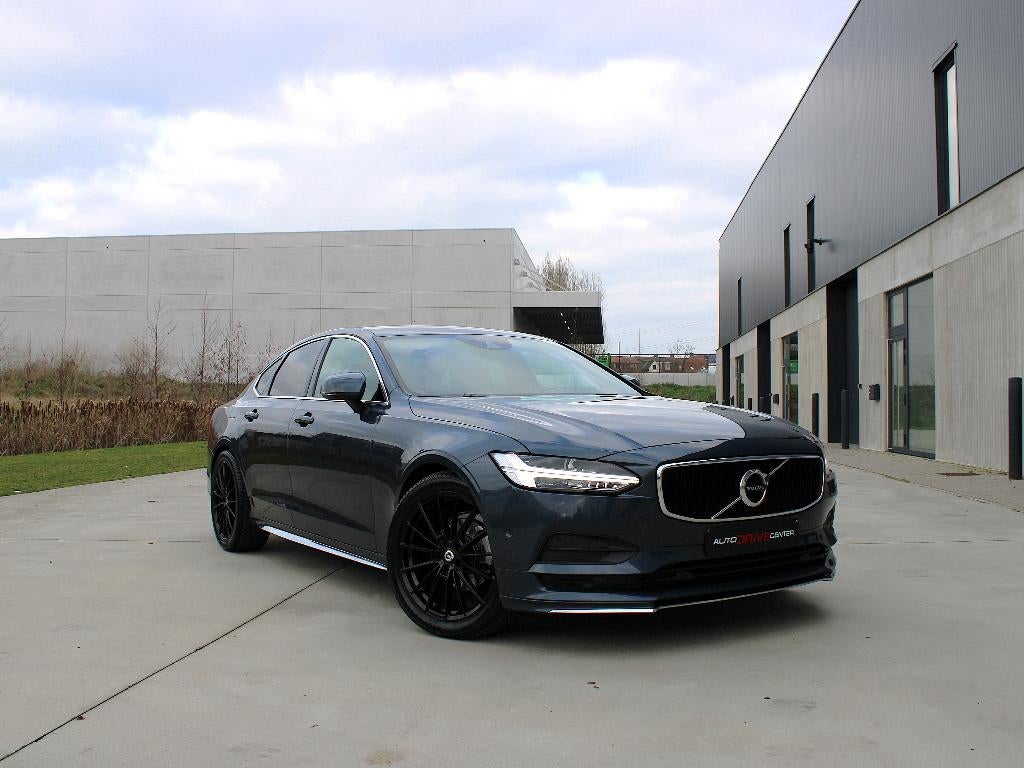 Volvo S90 2.0 D4 Sport-design *Automaat * Autopilot Driving, Auto's, 1995 cc, Euro 6, 4 cilinders, Leder