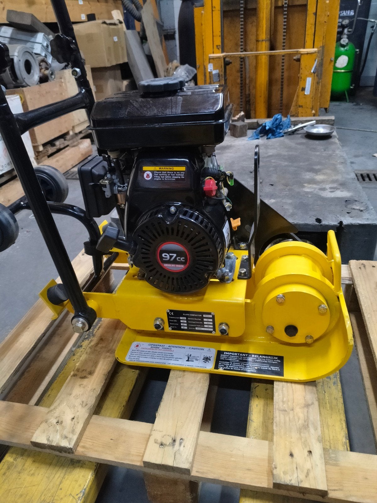 nieuwe trilplaat ms50, Ophalen of Verzenden