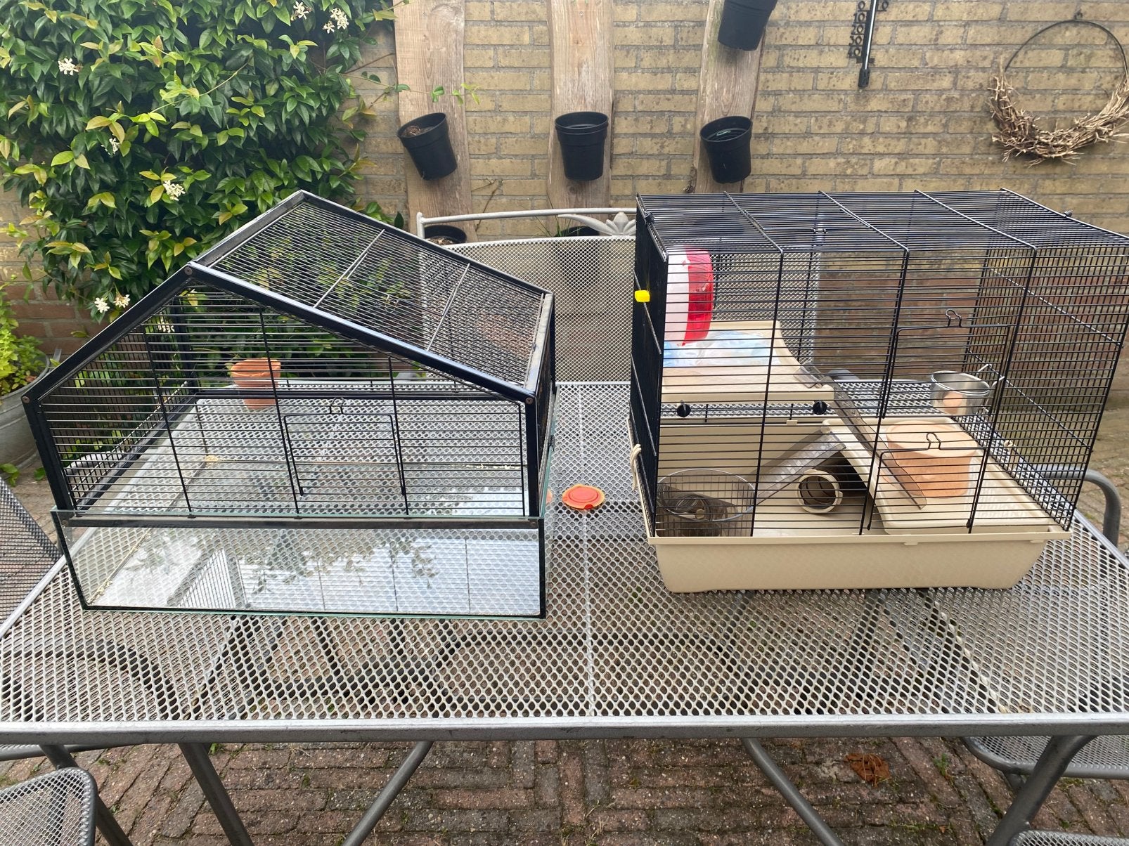 2 hamster hokken/kooien, Ophalen, Zo goed als nieuw, Hamster