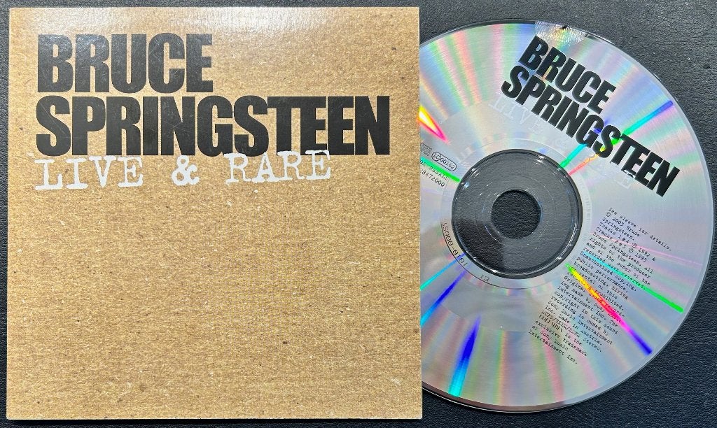 BRUCE SPRINGSTEEN - Live & Rare ( maxi CD; pro m o), CD & DVD, Enlèvement ou Envoi, Album live, Rock classique, Promo