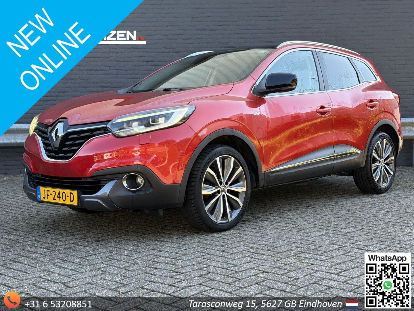 Renault Kadjar 1.2 TCe Bose | LET OP MOTOR LOOPT ONREGELMATI, Auto's, Kadjar, Bedrijf, Handgeschakeld, 130 g/km