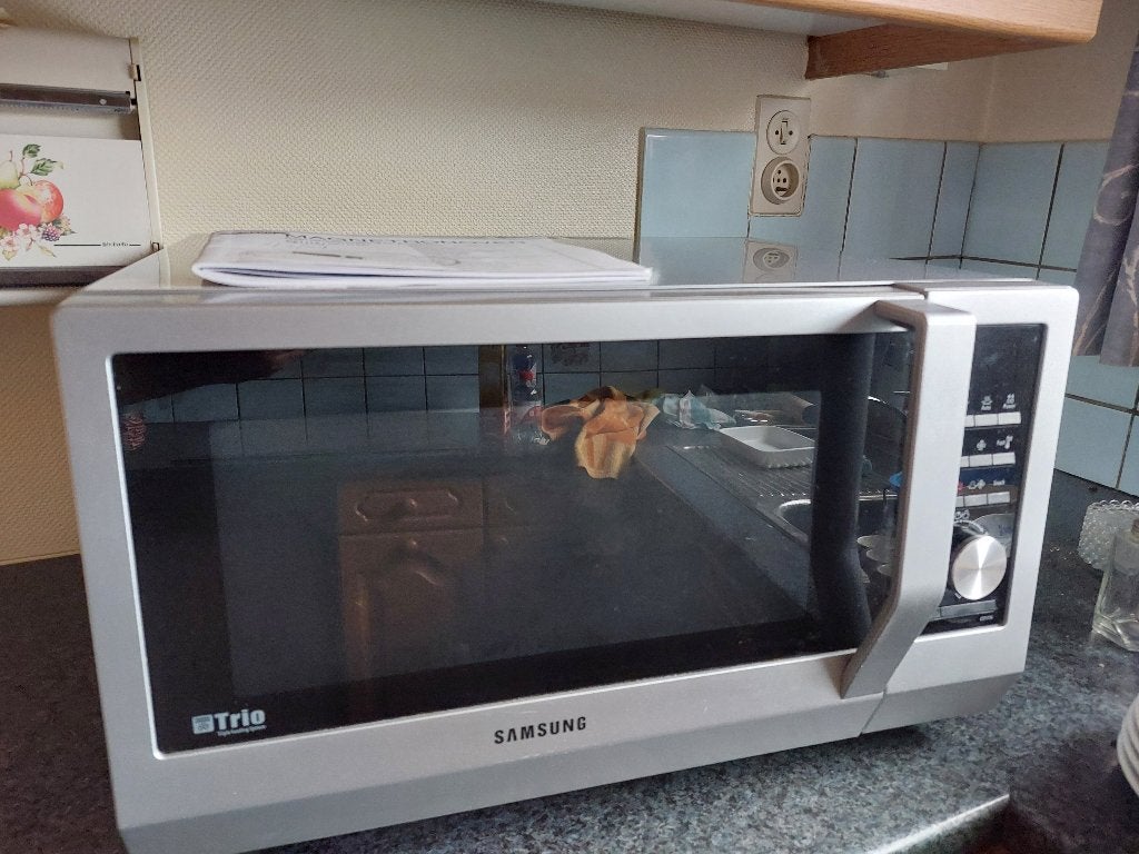Combioven Samsung in werkende staat., Air chaud, Enlèvement, Utilisé, Four
