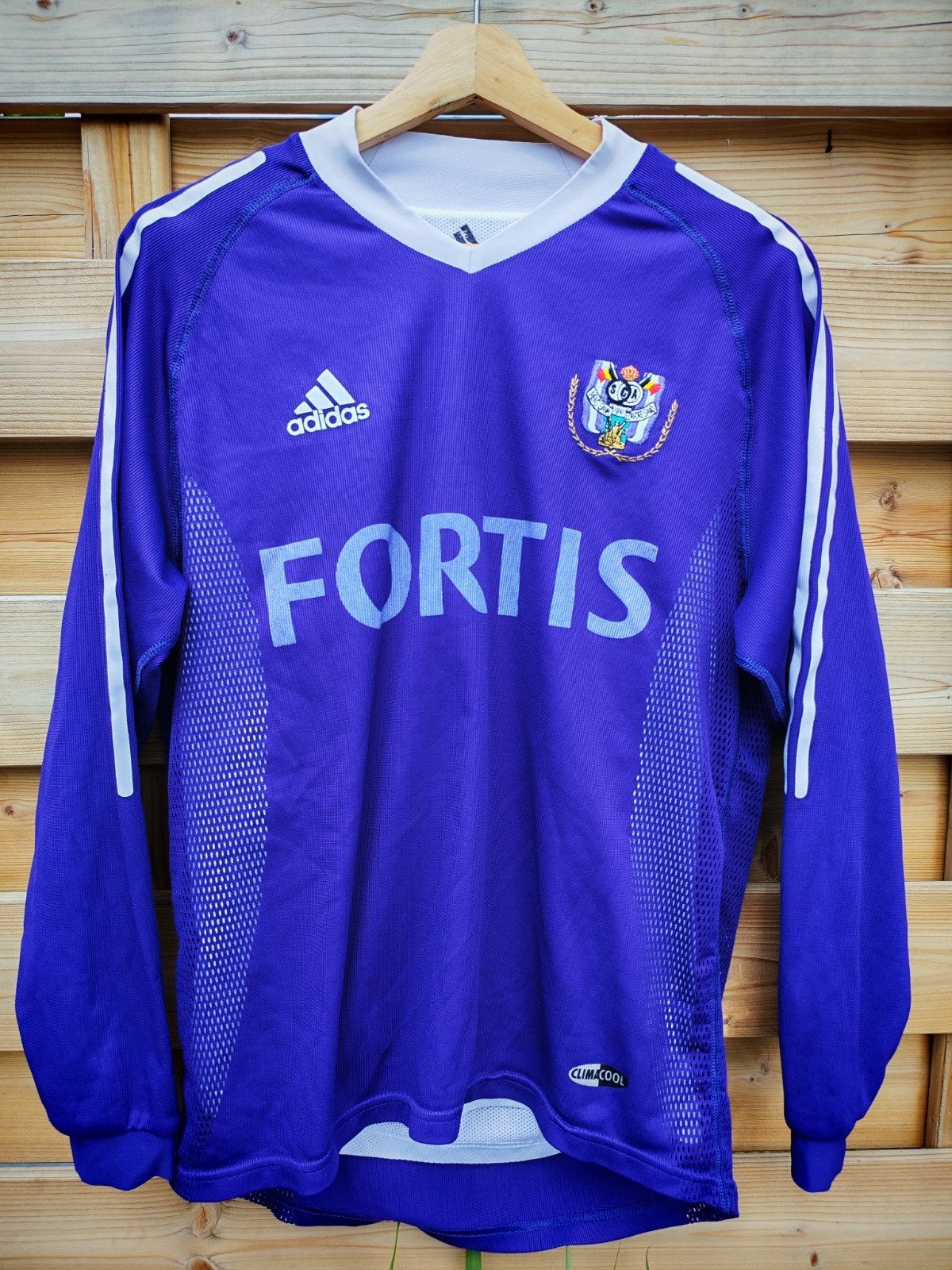 Chemise vintage RSCA RSC Anderlecht 2005 taille XL, Taille XL, Enlèvement ou Envoi, Maillot
