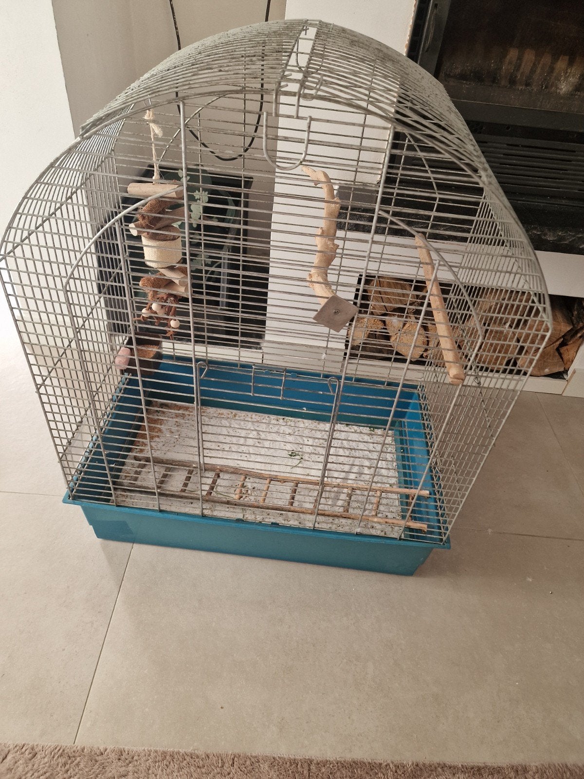 vogelkooi zonder roest, Enlèvement, Utilisé, Métal, Cage à oiseaux