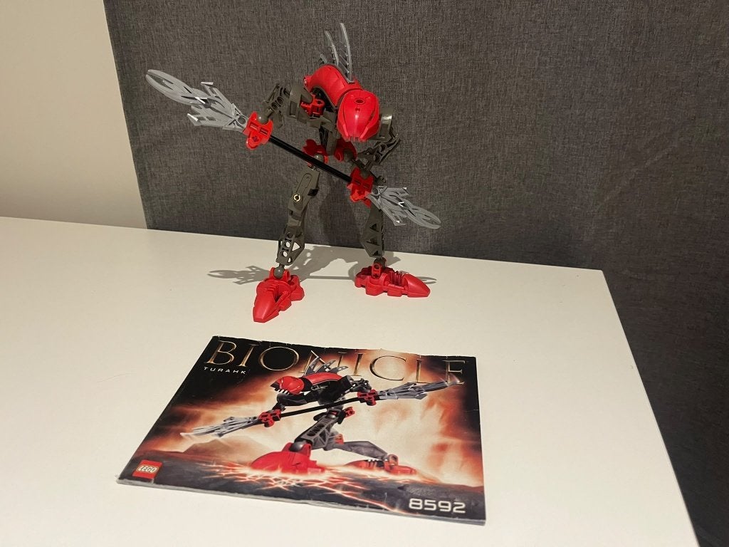 Lego Bionicle -  Rahkshi Turahk, Lego, Ensemble complet, Comme neuf, Enlèvement