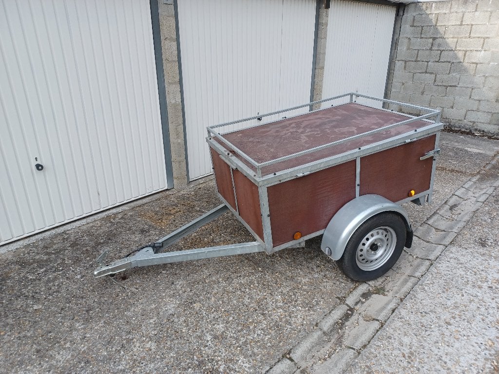 Remorque à bagages à essieu unique, Enlèvement, Utilisé