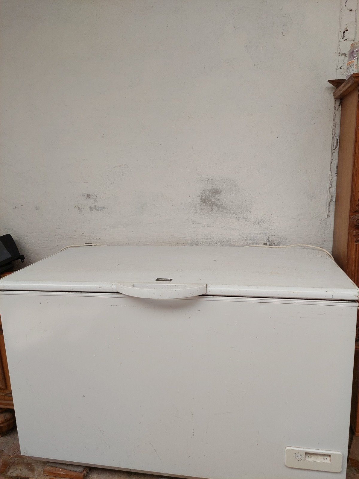 Zanussi diepvrieskist, Ophalen