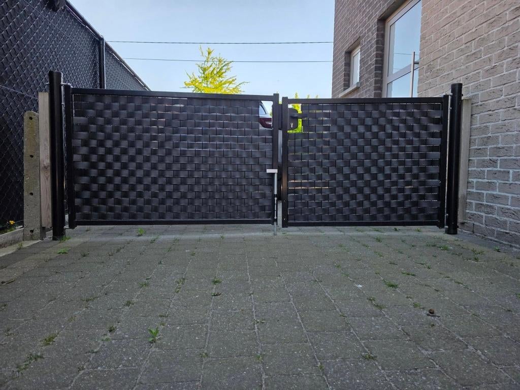 Tuinpoort, Ophalen, Gebruikt, Aluminium