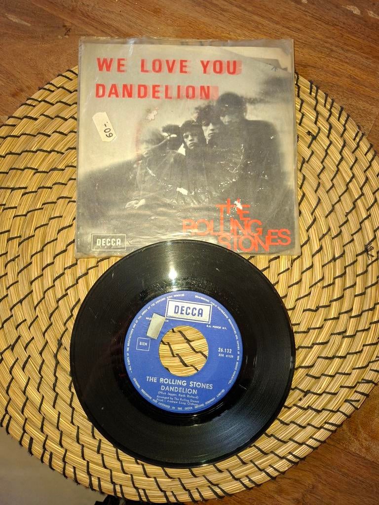 The Rolling Stones Dandelion 45T, Enlèvement ou Envoi