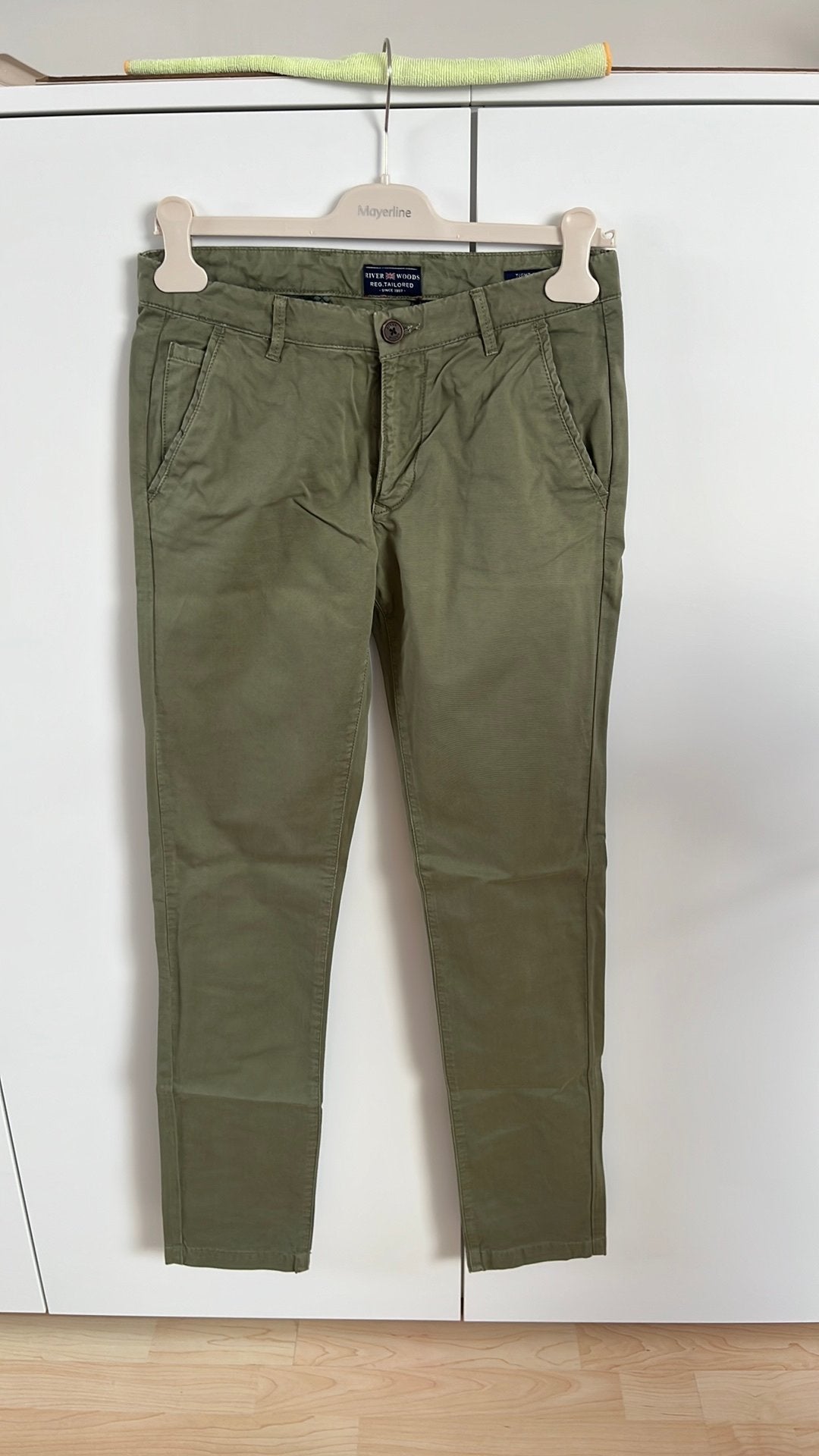 River Woods chino 16 jaar, Kinderen en Baby's, Kinderkleding | Maat 176, Ophalen of Verzenden, Zo goed als nieuw, Jongen, Broek