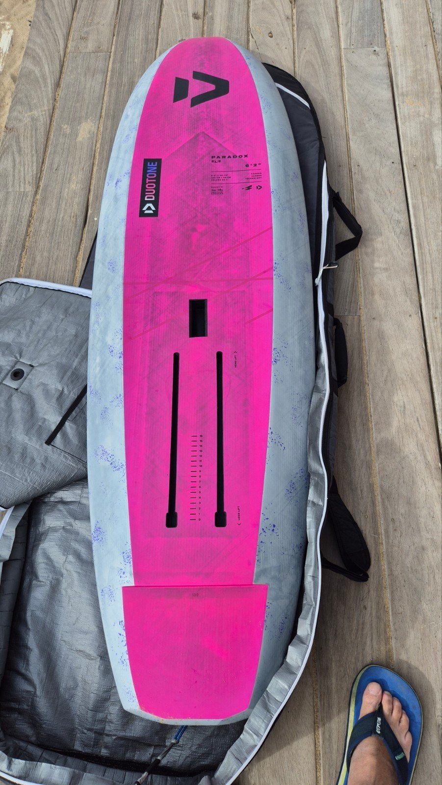 foil board duotone paradox 6,2 midlength, Watersport en Boten, Ophalen, Nieuw, Wingsurf-hydrofoil