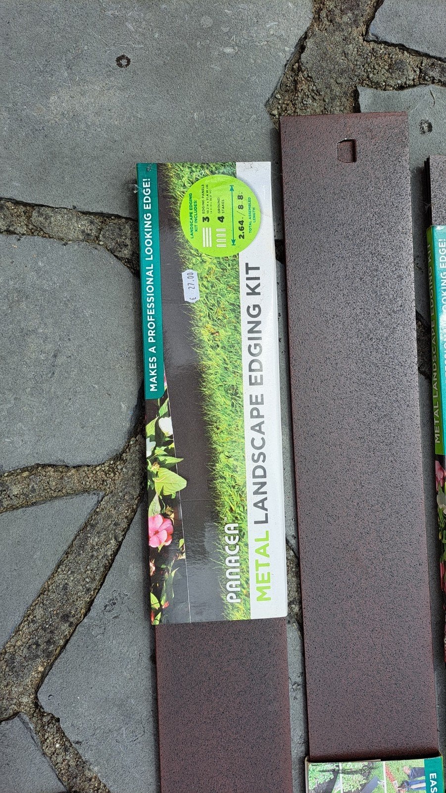 3 kits de bordure de jardin métalliques, Enlèvement, Bordure