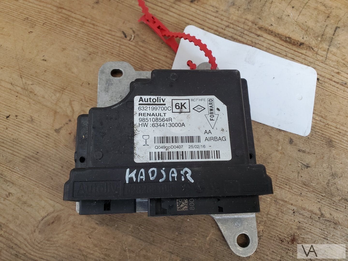 Renault Kadjar 2015 tot 2020 airbag module 985108564r €50, Renault, -, Utilisé, -