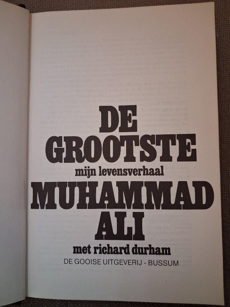 De grootste - Muhammad Ali - Mijn levensverhaal, Boeken, Biografieën, Ophalen of Verzenden, Sport