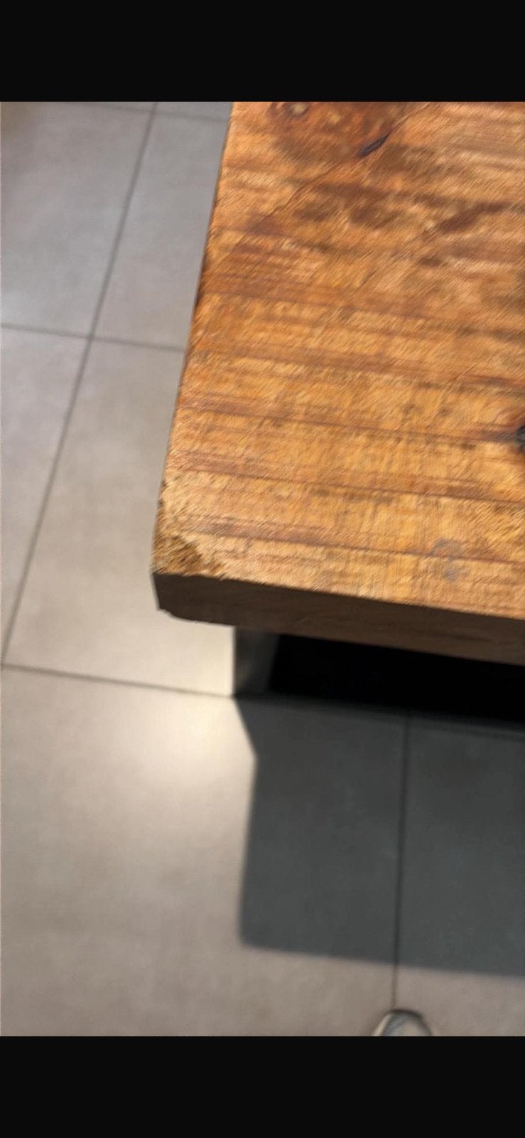 Volle houten(mango) tafel, Huis en Inrichting, Ophalen, Gebruikt, 200 cm of meer, 50 tot 100 cm