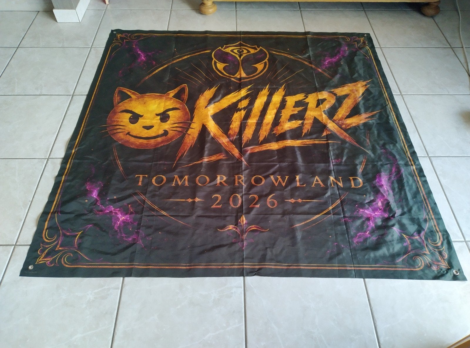 Tomorrowland vlag 2026, Ophalen of Verzenden, Zo goed als nieuw
