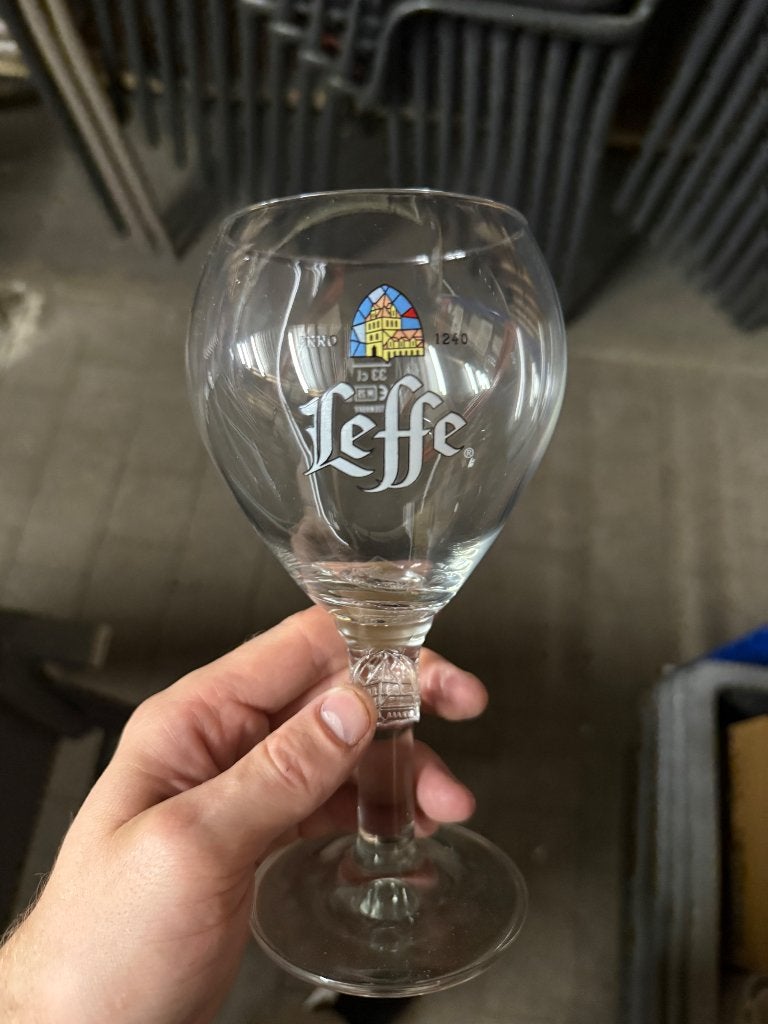 Glas leffe, Verzamelen, Ophalen, Nieuw, Glas of Glazen, Leffe