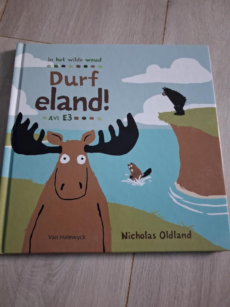 Boek Durf Eland, Avi 3., Boeken, Ophalen of Verzenden, Gelezen, Nicholas Oldland