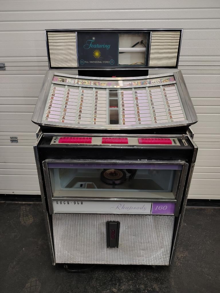 Rock-ola 408 (1963) jukebox /opknapper !!, Enlèvement