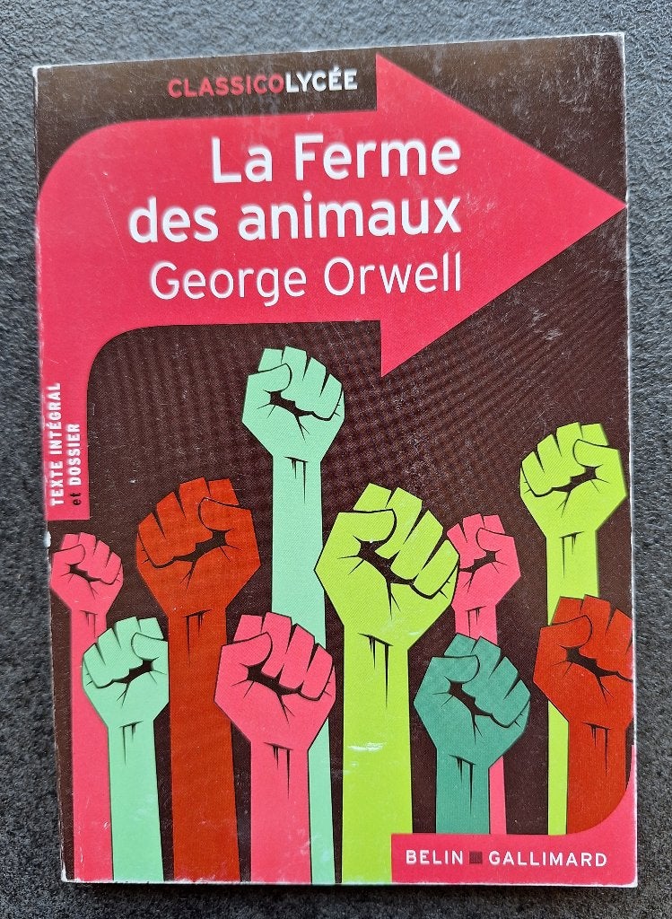La ferme des animaux - George Orwell (classico lycée), Enlèvement, Comme neuf, George Orwell