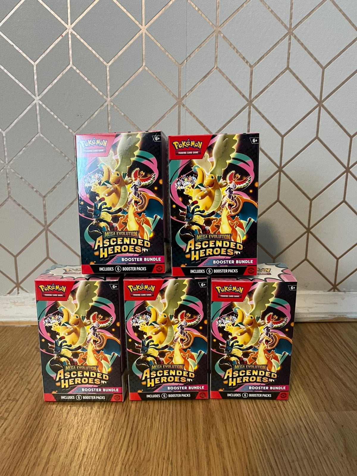 Pokemon Ascended Heroes Booster Bundle, Ophalen of Verzenden, Nieuw, Booster, Foil