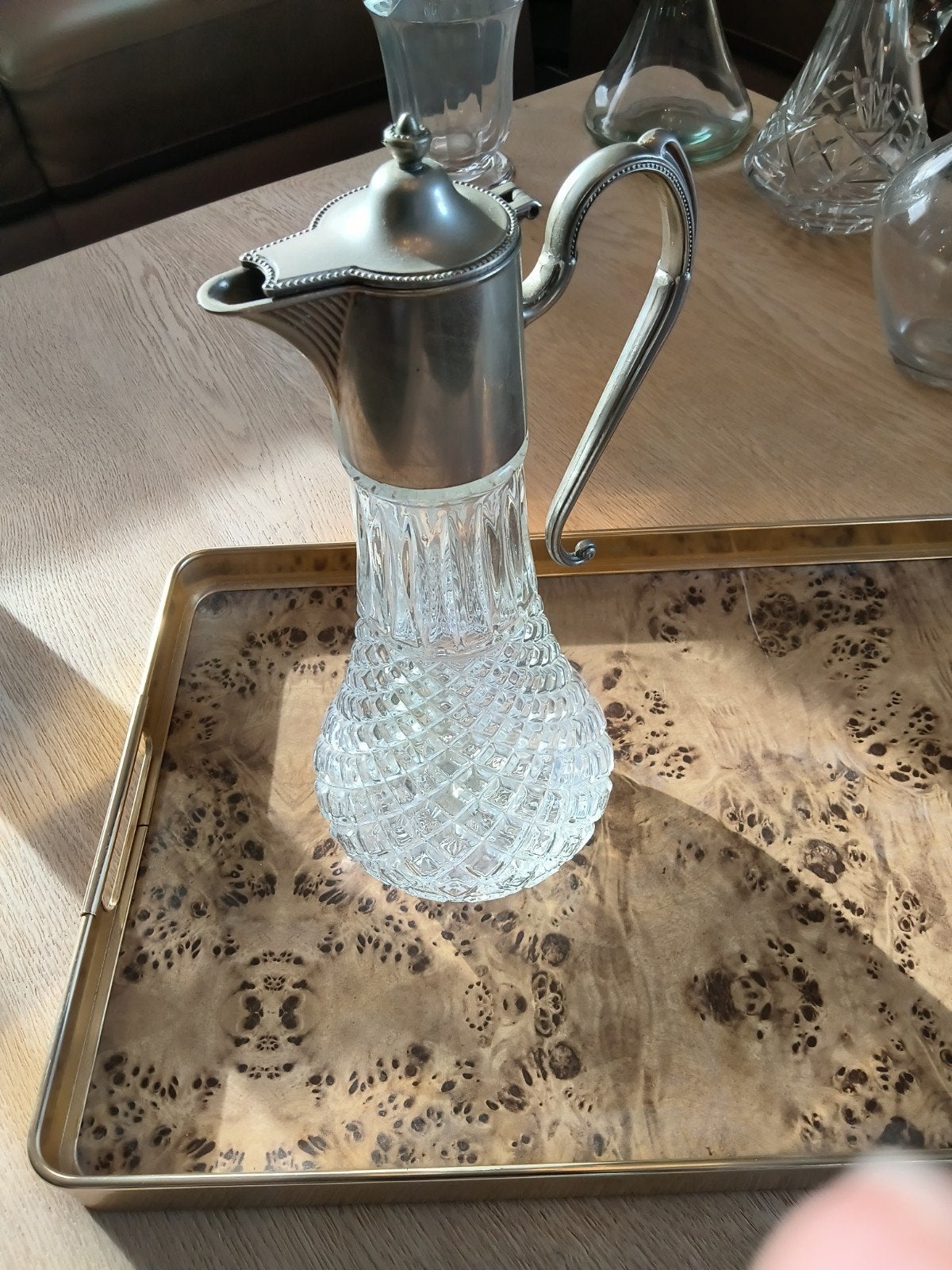 glazen karaats, Ophalen