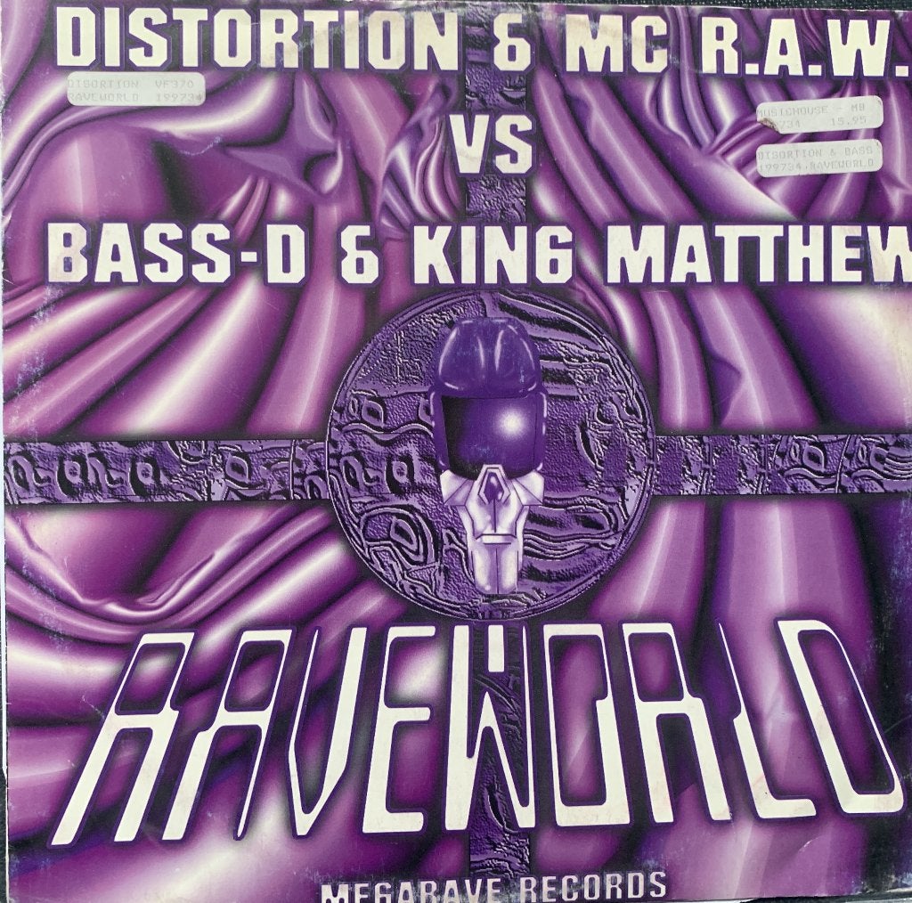 Distortion* & MC R.A.W. vs Bass-D & King Matthew – Raveworld, CD & DVD, Vinyles | Dance & House, Enlèvement ou Envoi