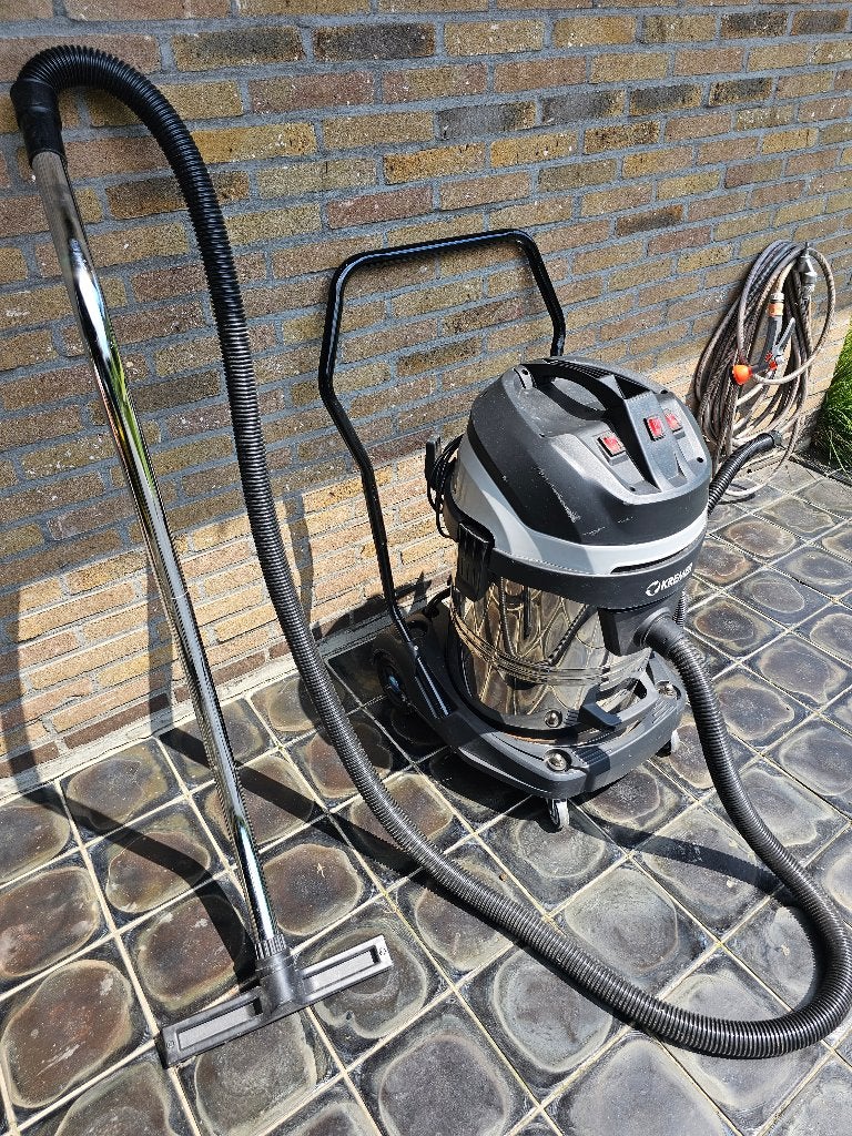 Aspirateur sec et humide Kremer, Bricolage & Construction, Matériel de nettoyage, Enlèvement, Comme neuf, Aspirateur d'eau