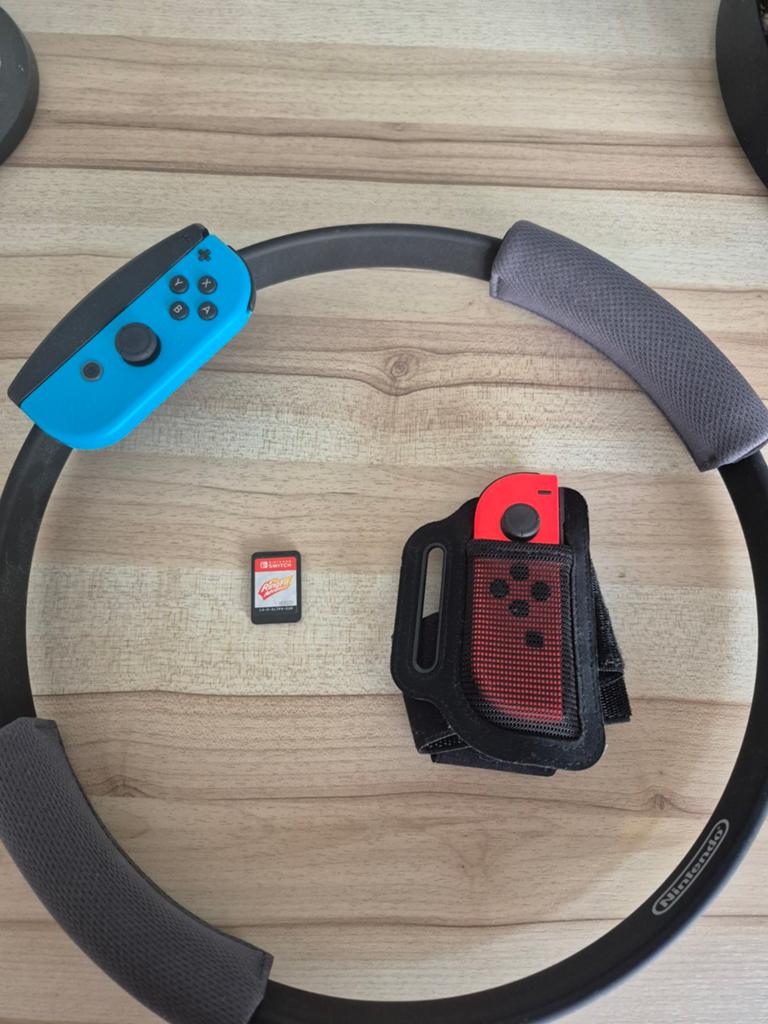 Ring fit+ ring en beenband inclusief joycon, Ophalen