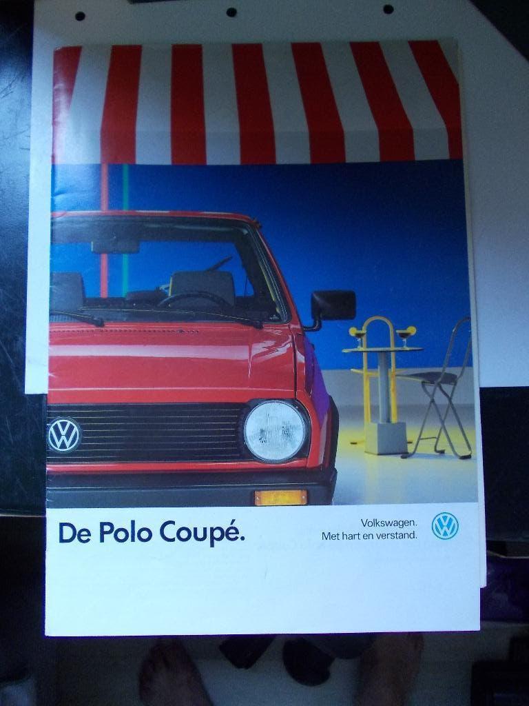 autofolder Volkswagen Polo Coupé, Ophalen of Verzenden, Zo goed als nieuw, Volkswagen