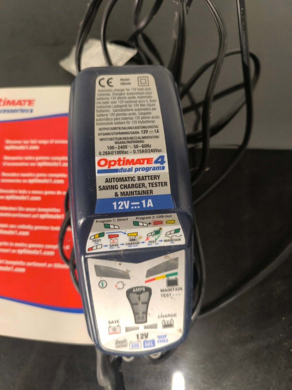 Optimate 4 druppellader, Motoren, Ophalen