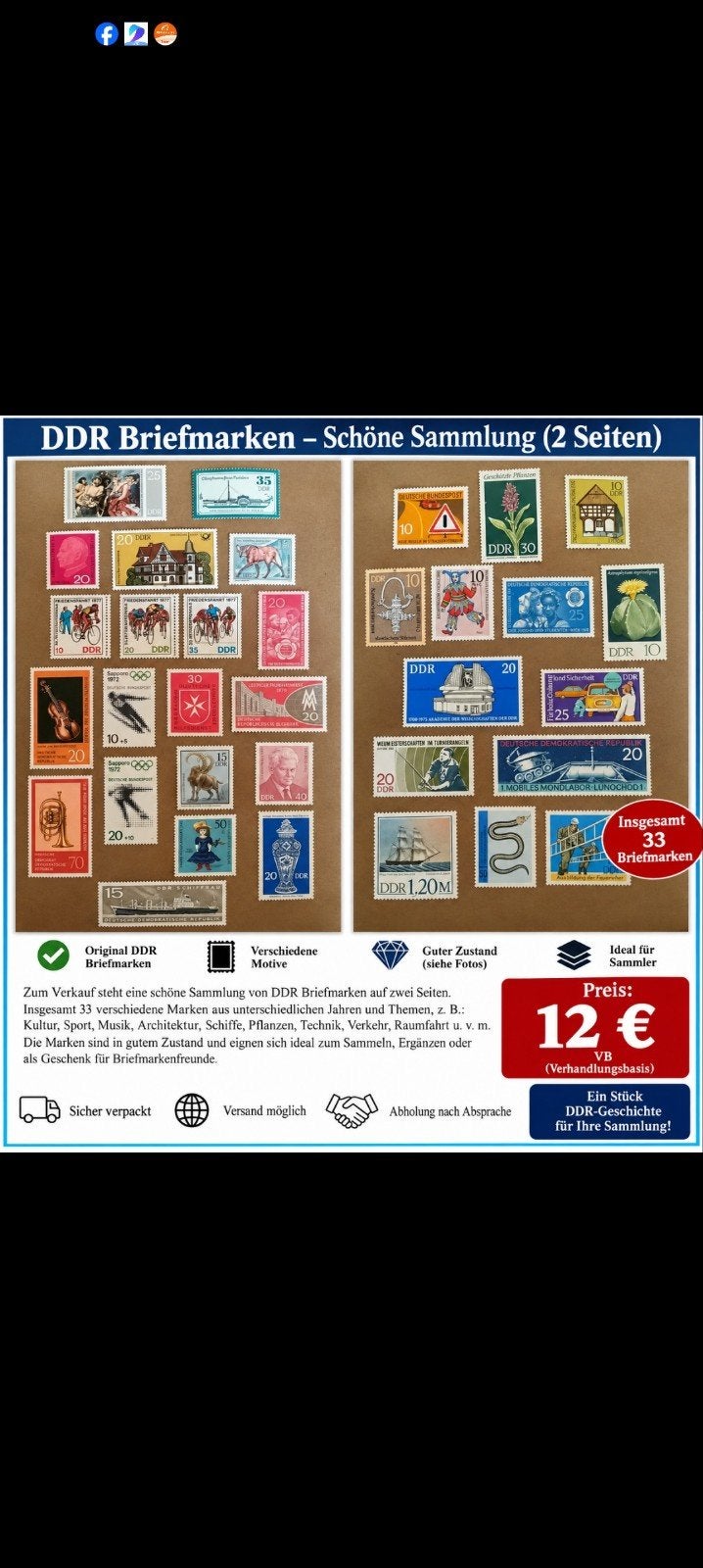 postzegel history, Postzegels en Munten, Ophalen of Verzenden