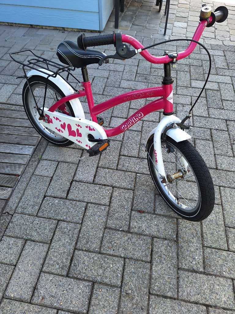 kinderfiets 16 inch, Fietsen en Brommers, Ophalen, Corvino, Velgrem, 16 tot 20 inch